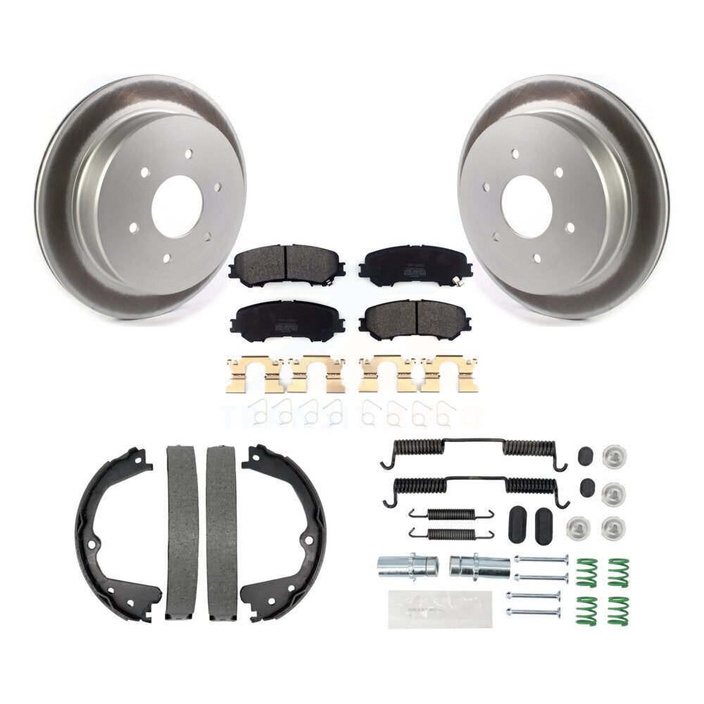 Transit Auto KGF-103707 Disc Brake Kit for 2017-2023 Nissan TITAN - Rear