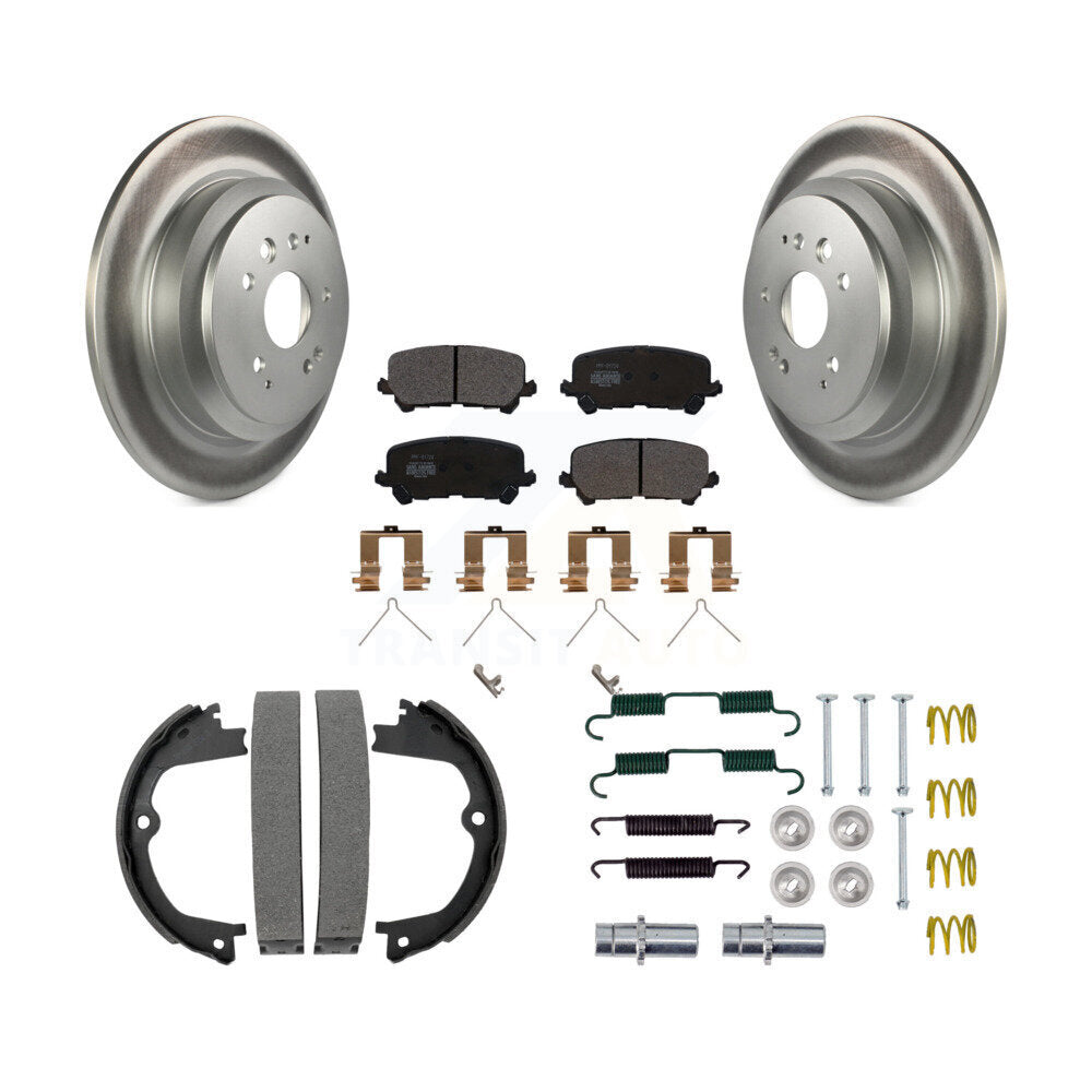 Transit Auto KGF-103712 Disc Brake Kit for 2014-2016 Acura MDX - Rear