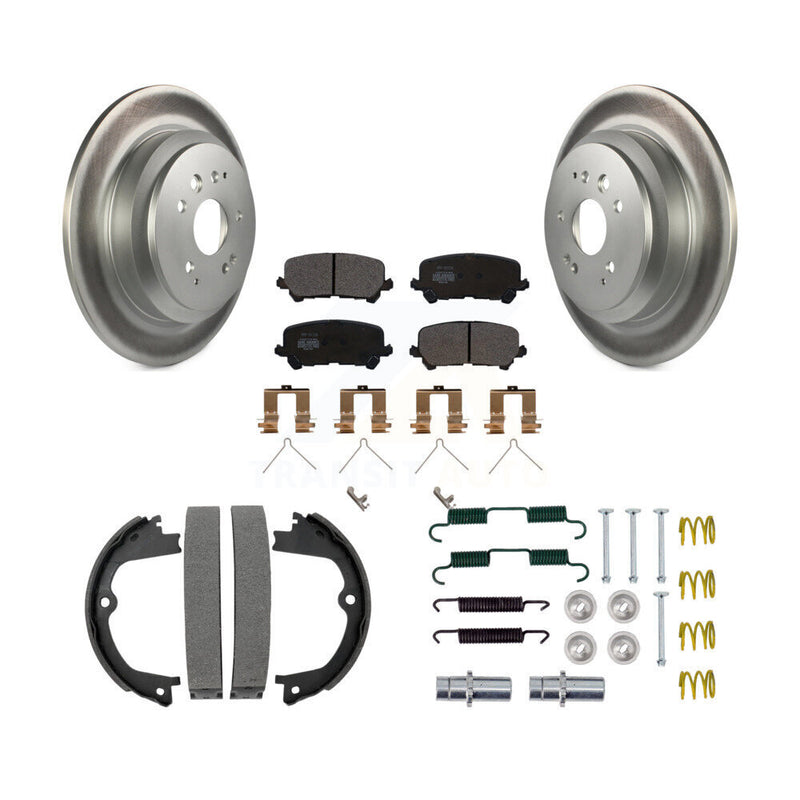 Transit Auto KGF-103712 Disc Brake Kit for 2014-2016 Acura MDX - Rear