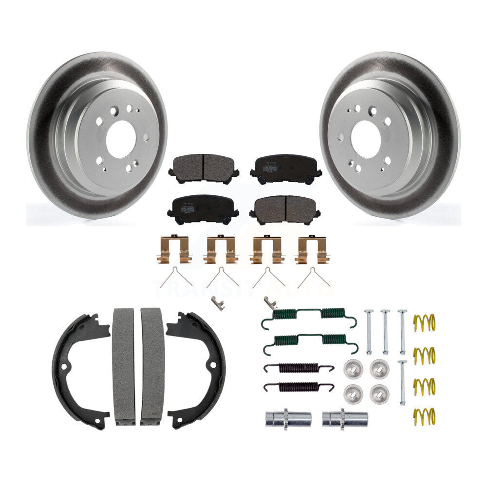 Transit Auto KGF-103713 Disc Brake Kit for 2016-2024 Honda Passport, Honda Ridgeline, Honda Pilot - Rear