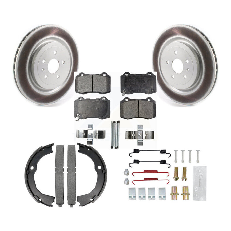 Transit Auto KGF-103714 Disc Brake Kit for 2009-2015 Cadillac CTS, Chevrolet Camaro - Rear