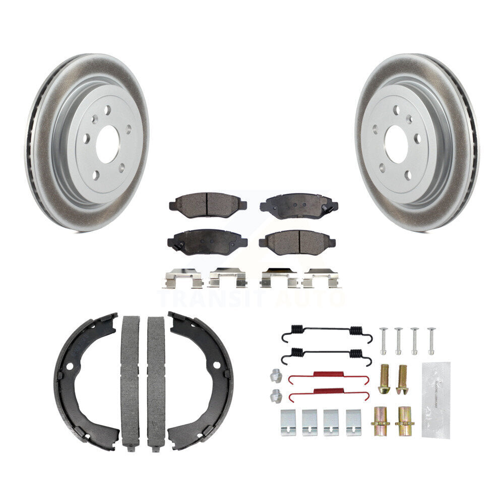 Transit Auto KGF-103715 Disc Brake Kit for 2008-2015 Cadillac CTS, Chevrolet Camaro - Rear