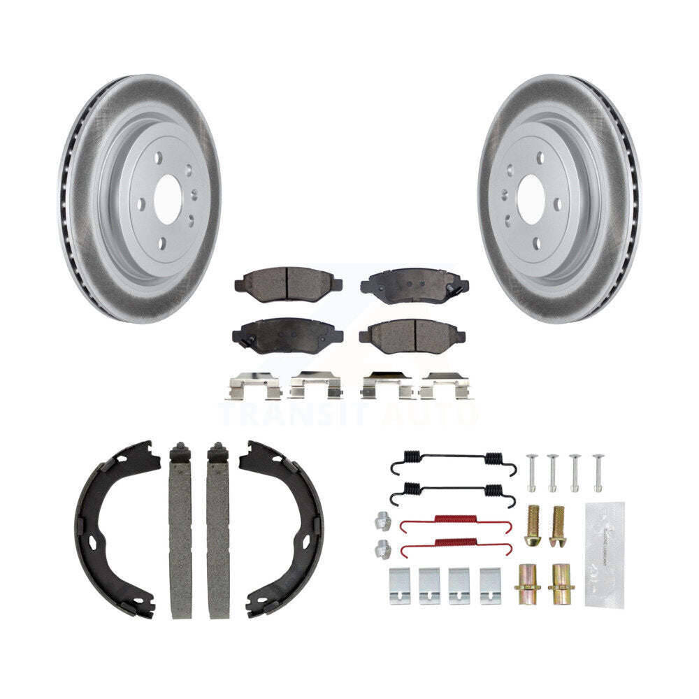 Transit Auto KGF-103717 Disc Brake Kit for 2014 Cadillac CTS - Rear