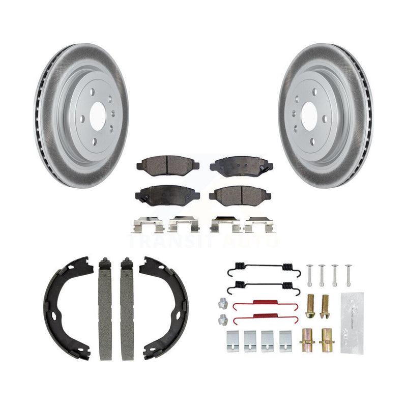 Transit Auto KGF-103717 Disc Brake Kit for 2014 Cadillac CTS - Rear