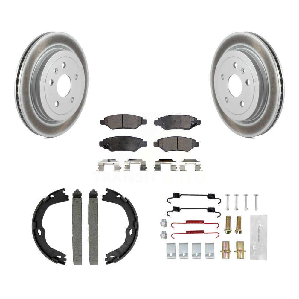Transit Auto KGF-103718 Disc Brake Kit for 2014 Cadillac CTS - Rear