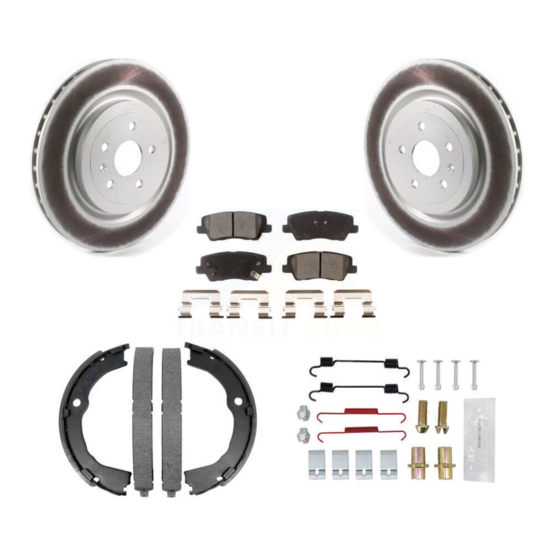 Transit Auto KGF-103719 Disc Brake Kit for 2015 Cadillac CTS - Rear