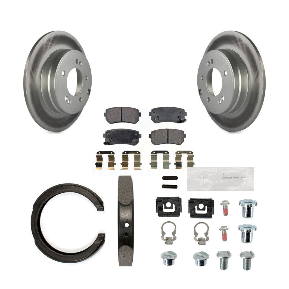 Transit Auto KGF-103721 Disc Brake Kit for 2014-2017 Hyundai Tucson, Hyundai Sonata, Kia Cadenza - Rear