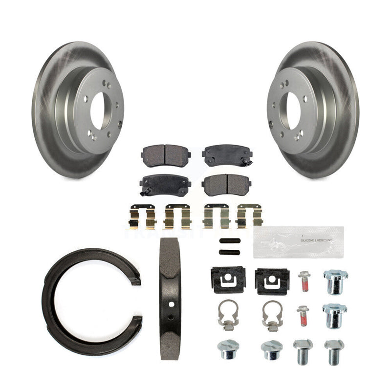 Transit Auto KGF-103721 Disc Brake Kit for 2014-2017 Hyundai Tucson, Hyundai Sonata, Kia Cadenza - Rear