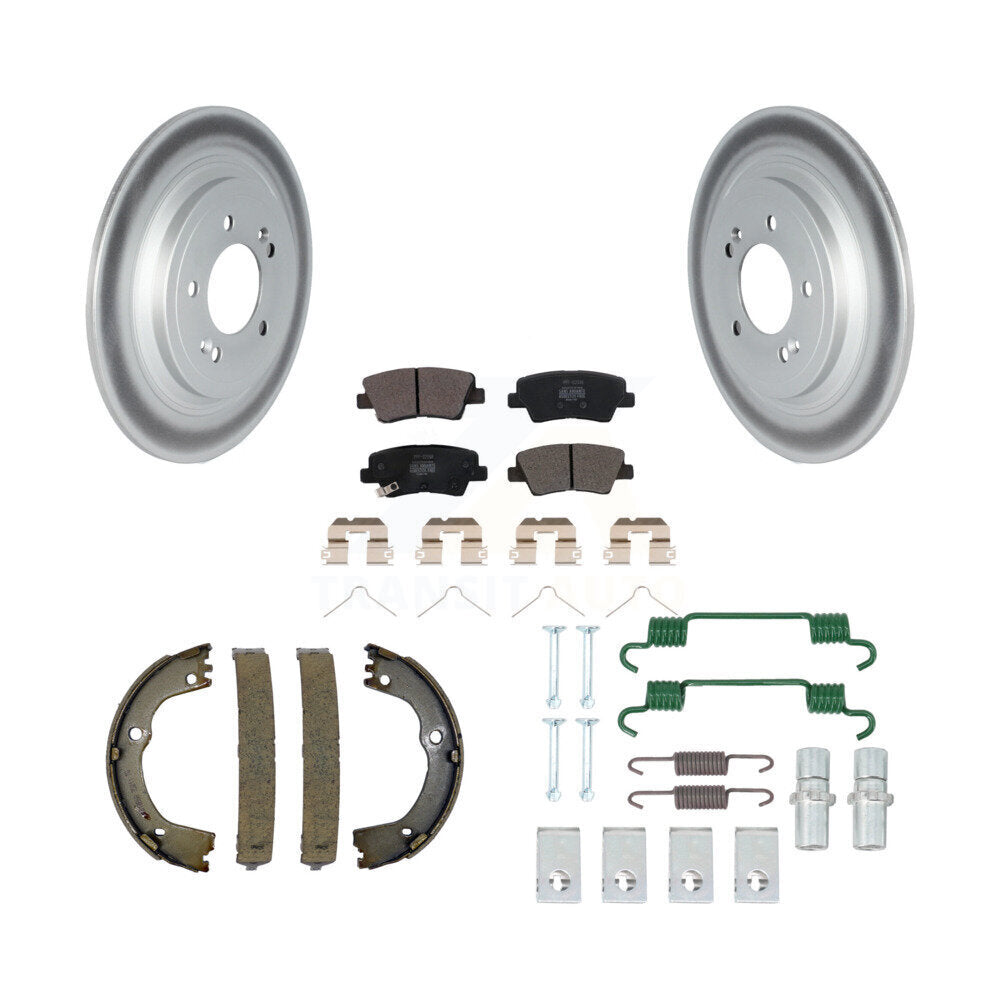 Transit Auto KGF-103722 Disc Brake Kit for 2017-2022 Kia Sportage - Rear