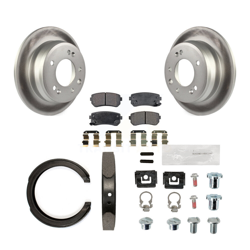 Transit Auto KGF-103725 Disc Brake Kit for 2011-2016 Kia Sportage - Rear