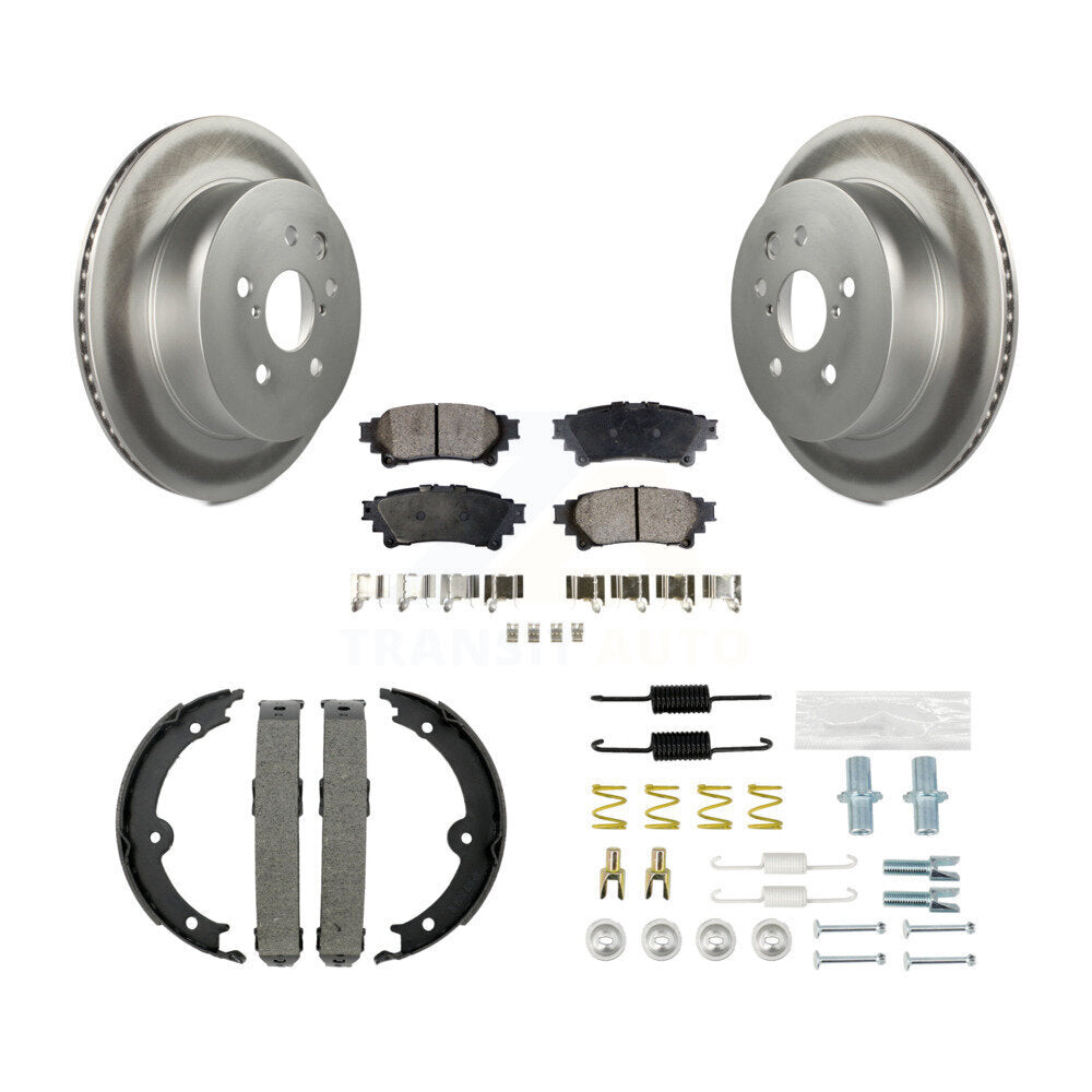 Transit Auto KGF-103730 Disc Brake Kit for 2014 Lexus IS250 - Rear
