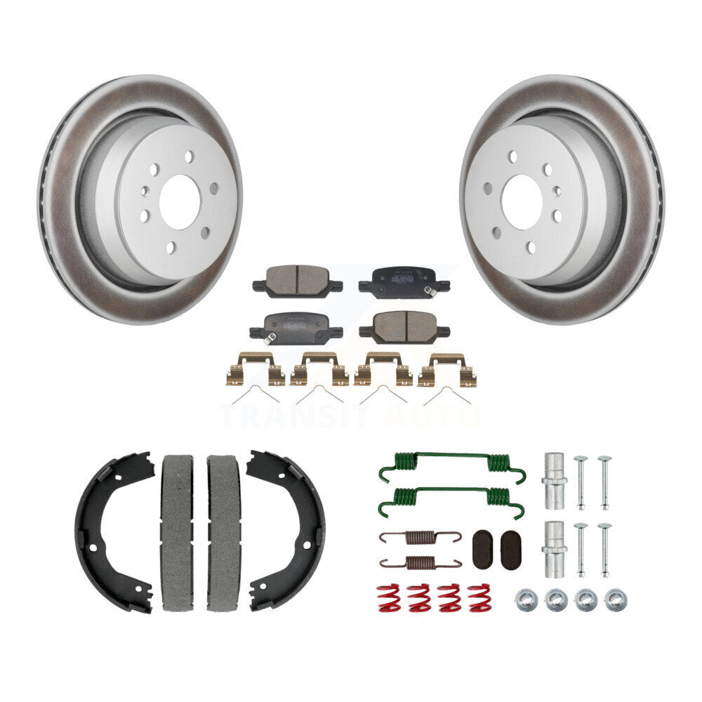 Transit Auto KGF-103734 Disc Brake Kit for 2021-2022 Chevrolet Colorado, GMC Canyon - Rear