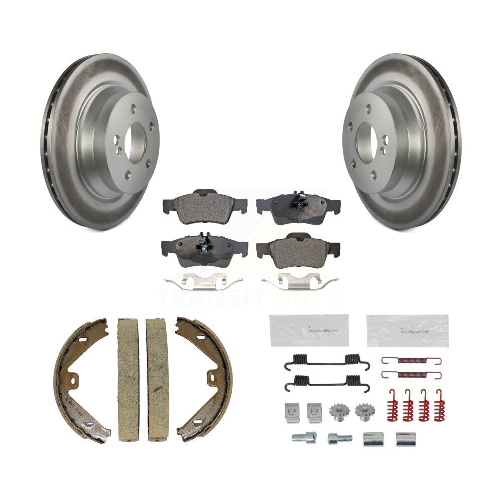 Transit Auto KGF-103737 Disc Brake Kit for 2010-2016 Mercedes-Benz E350, Mercedes-Benz E400, Mercedes-Benz CLS400 - Rear
