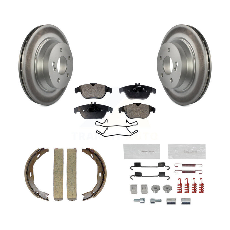 Transit Auto KGF-103741 Disc Brake Kit for 2010-2015 Mercedes-Benz E400, Mercedes-Benz E350 - Rear