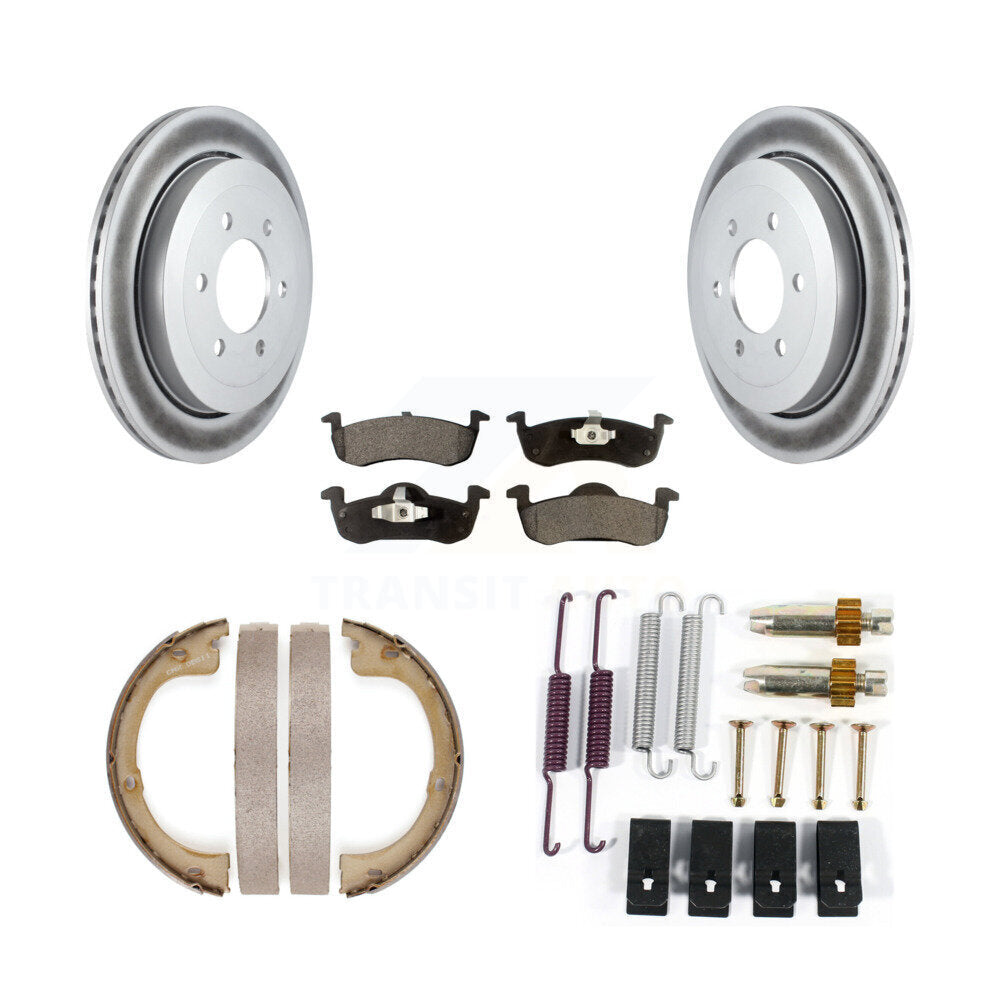 Transit Auto KGF-103743 Disc Brake Kit for 2007-2017 Ford Expedition, Lincoln Navigator - Rear