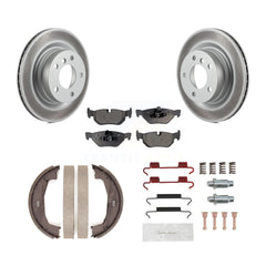 Transit Auto KGF-103749 Disc Brake Kit for 2006-2012 BMW 328i, BMW 325i - Rear