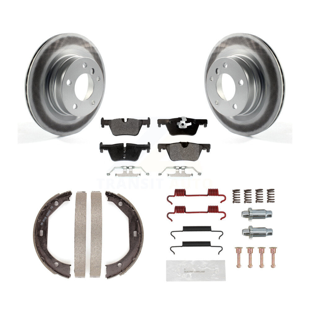 Transit Auto KGF-103755 Disc Brake Kit for 2013 BMW 328i - Rear