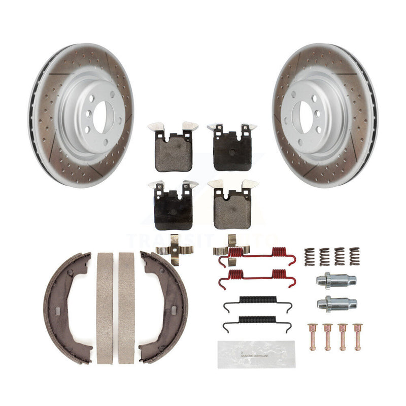Transit Auto KGF-103757 Disc Brake Kit for 2013-2020 BMW 230i, BMW 230i xDrive and More - Rear
