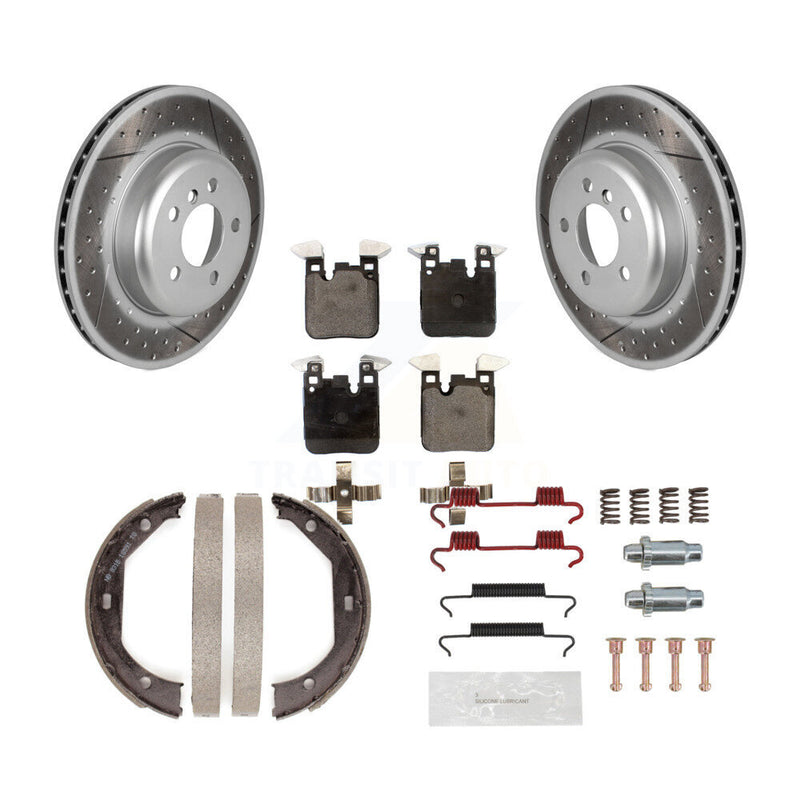 Transit Auto KGF-103761 Disc Brake Kit for 2015-2016 BMW 428i xDrive, BMW 428i xDrive Gran Coupe - Rear