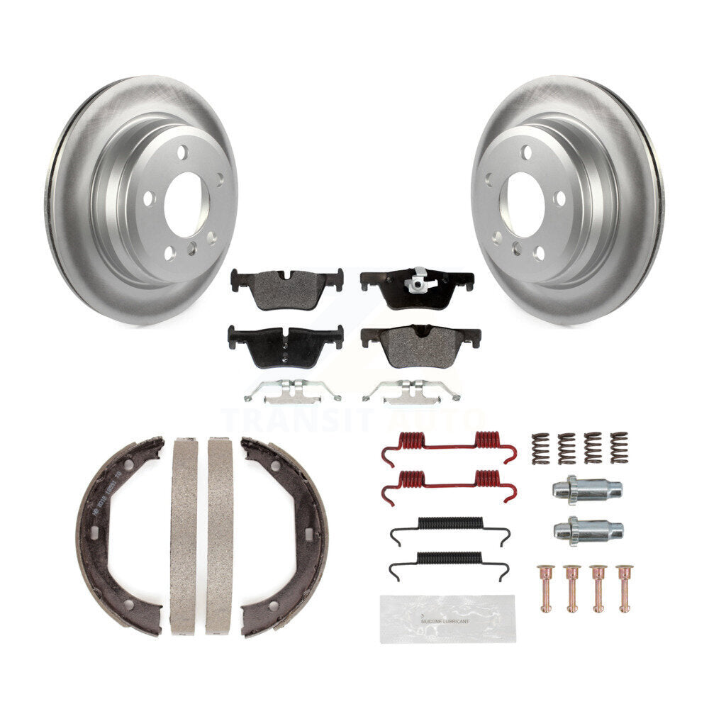 Transit Auto KGF-103763 Disc Brake Kit for 2015-2018 BMW 320i xDrive, BMW 428i xDrive, BMW 428i xDrive Gran Coupe - Rear