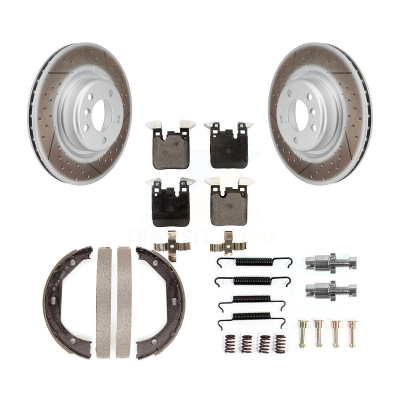 Transit Auto KGF-103765 Disc Brake Kit for 2014-2016 BMW 428i - Rear
