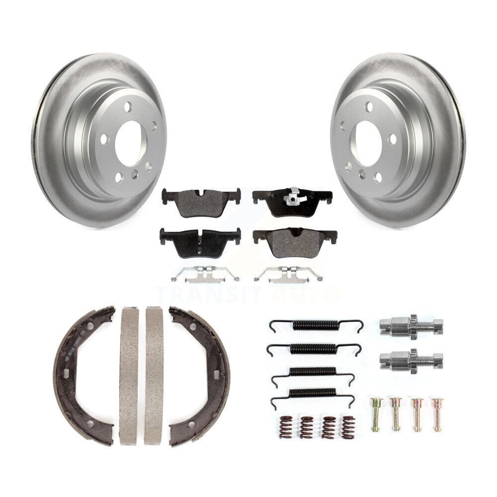 Transit Auto KGF-103766 Disc Brake Kit for 2013-2020 BMW 328d xDrive, BMW 330i and More - Rear