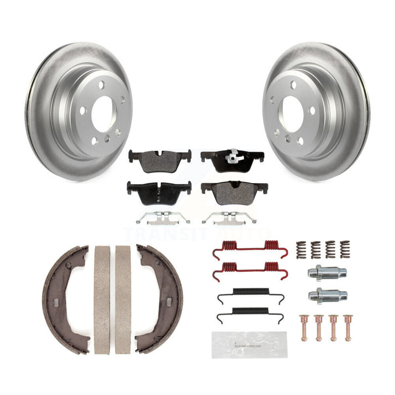 Transit Auto KGF-103776 Disc Brake Kit for 2013-2016 BMW 328i, BMW 428i and More - Rear