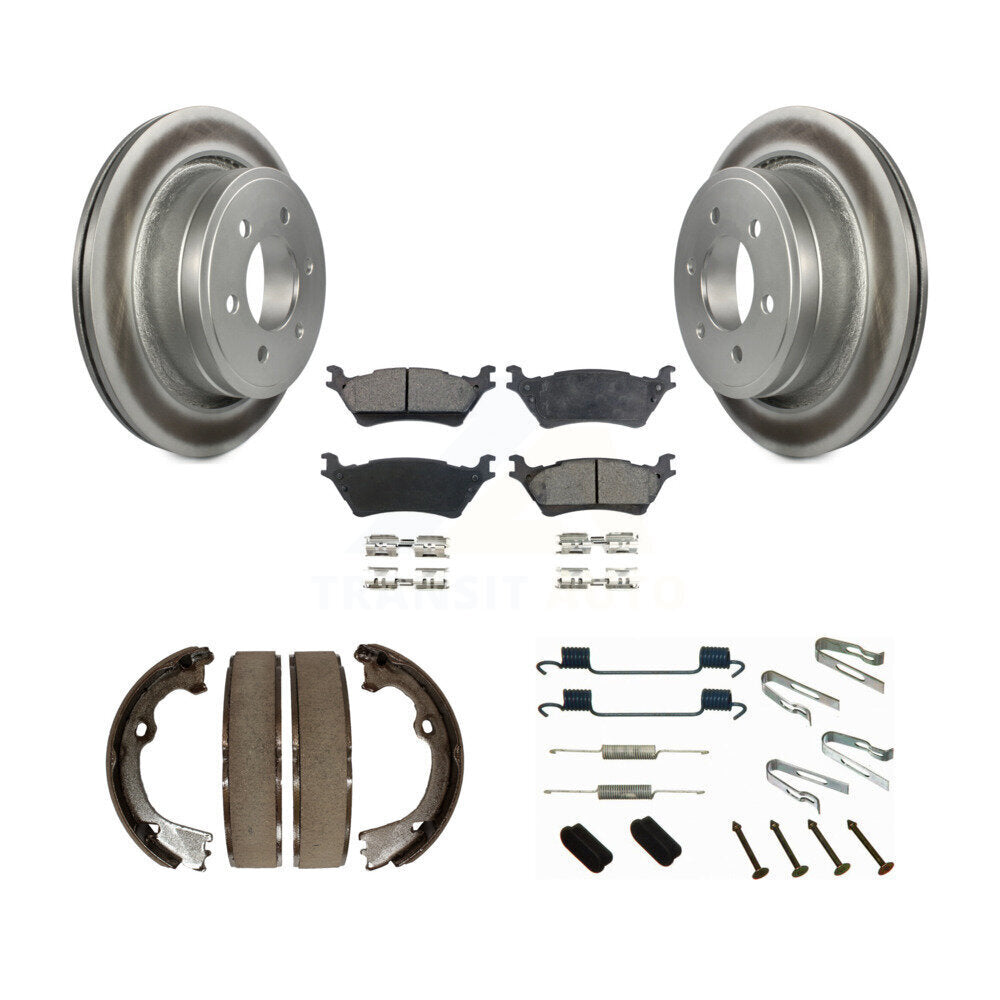 Transit Auto KGF-103791 Disc Brake Kit for 2012 Ford F-150 - Rear