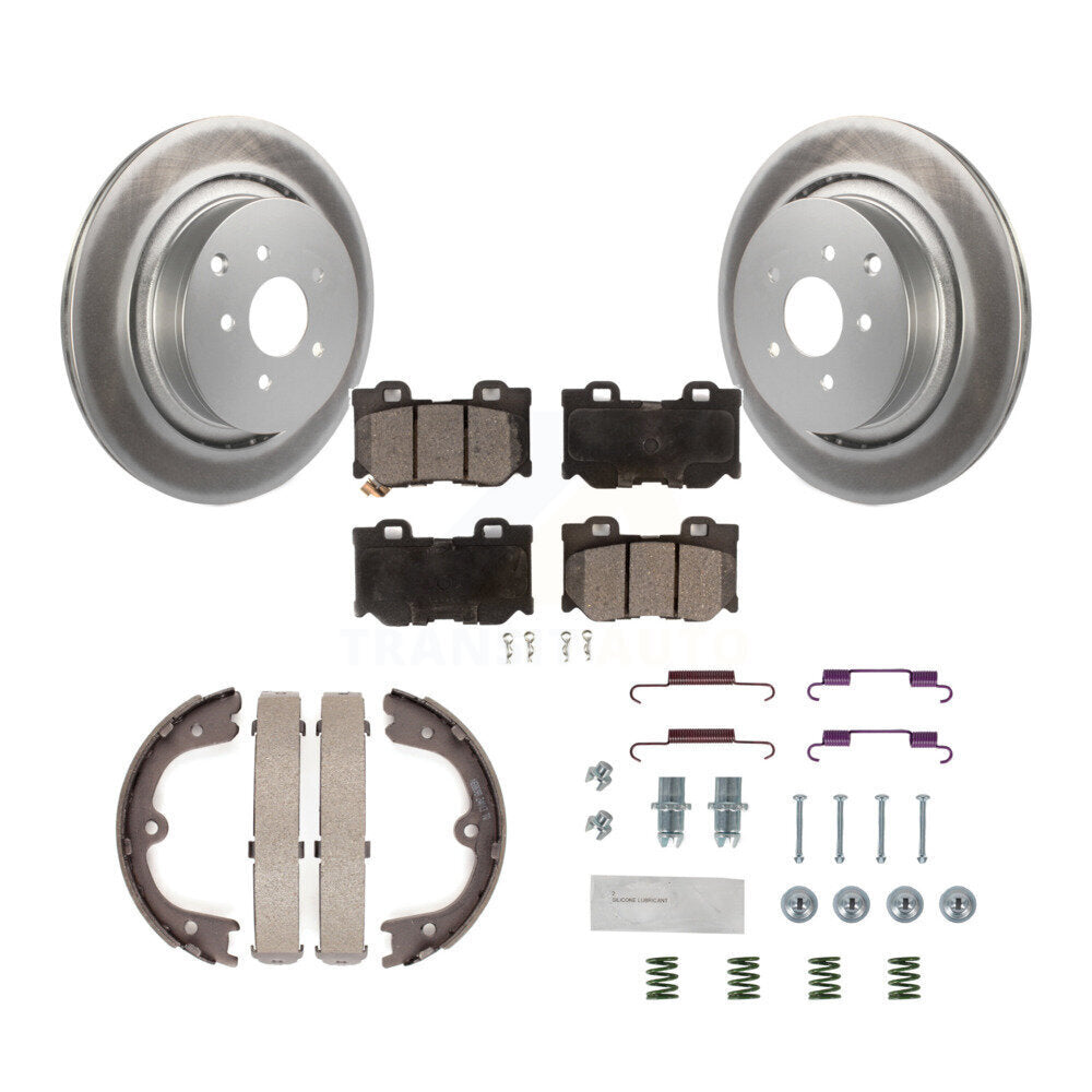 Transit Auto KGF-103797 Disc Brake Kit for 2009-2016 INFINITI Q70, INFINITI Q70L and More - Rear
