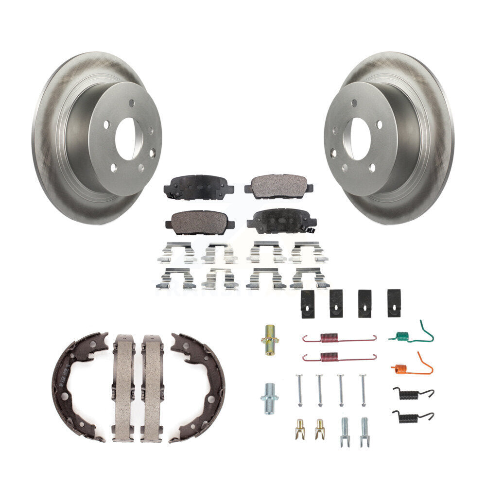 Transit Auto KGF-103802 Disc Brake Kit for 2007-2019 Nissan Juke, Nissan Sentra - Rear