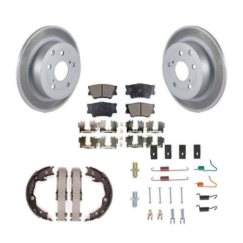 Transit Auto KGF-103805 Disc Brake Kit for 2009-2013 Toyota Matrix, Pontiac Vibe - Rear