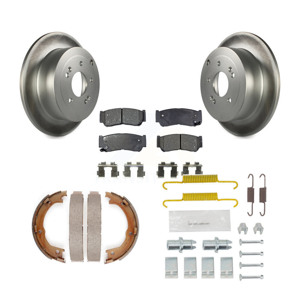Transit Auto KGF-103810 Disc Brake Kit for 2007-2009 Hyundai Santa Fe - Rear