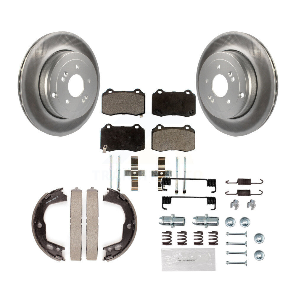 Transit Auto KGF-103813 Disc Brake Kit for 2010-2016 Hyundai Genesis Coupe - Rear