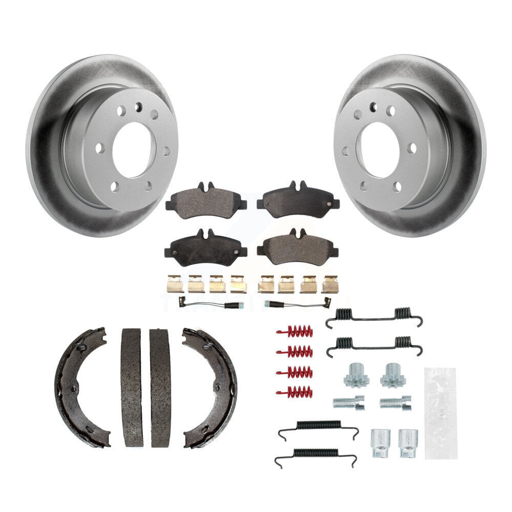 Transit Auto KGF-103827 Disc Brake Kit for 2007-2018 Mercedes-Benz Sprinter 2500, Dodge Sprinter 2500 and More - Rear