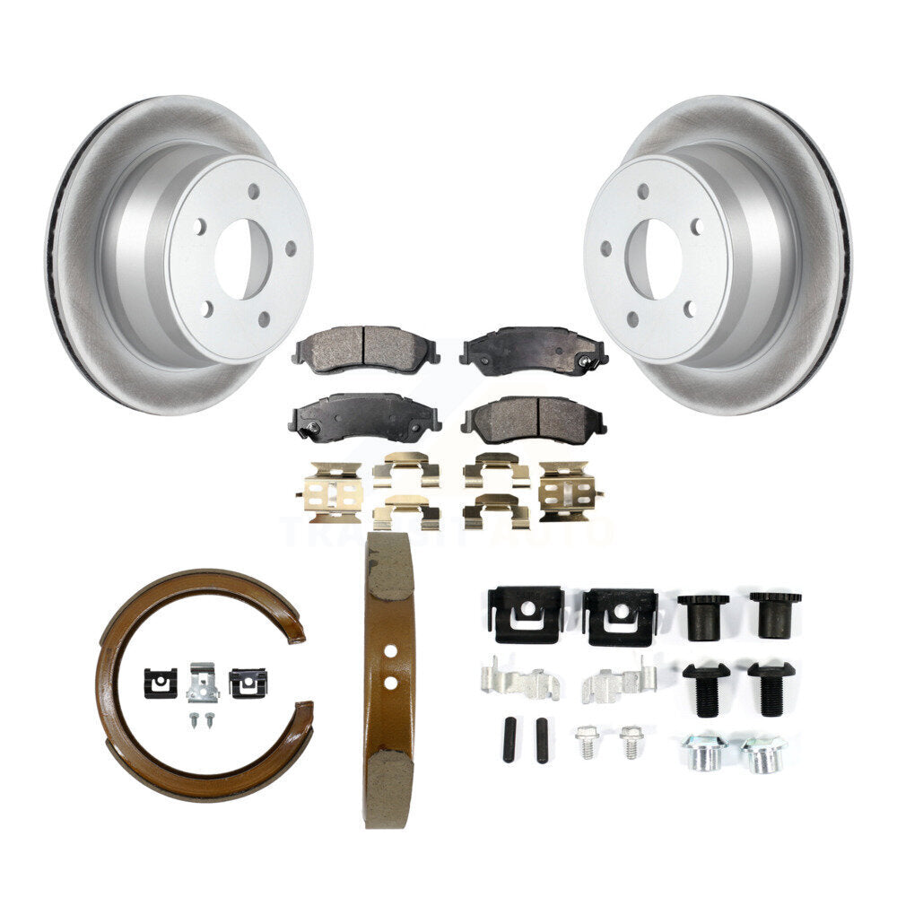 Transit Auto KGF-103839 Disc Brake Kit for 1997-2005 GMC Jimmy, Chevrolet S10 and More - Rear