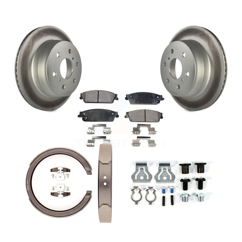 Transit Auto KGF-103841 Disc Brake Kit for 2007-2014 Chevrolet Silverado 1500, GMC Sierra 1500 and More - Rear