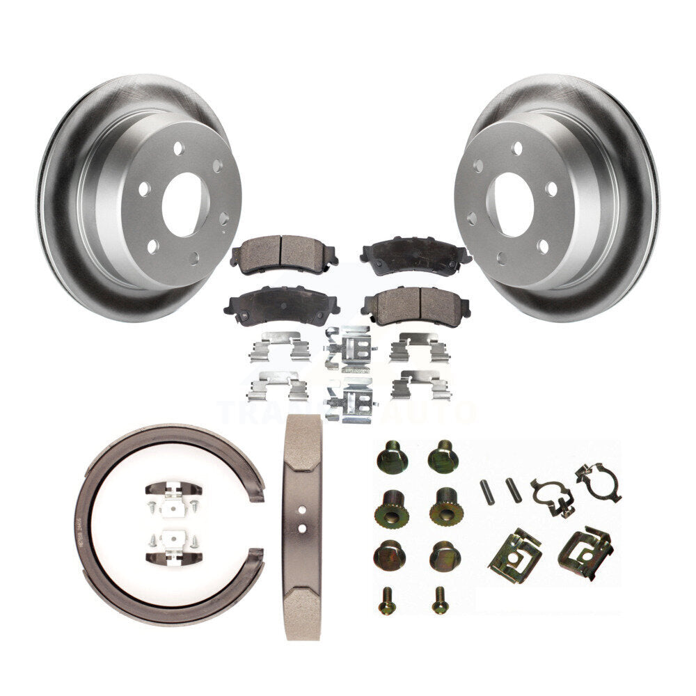 Transit Auto KGF-103845 Disc Brake Kit for 2005-2007 Chevrolet Silverado 1500 Classic, GMC Sierra 1500 Classic and More - Rear