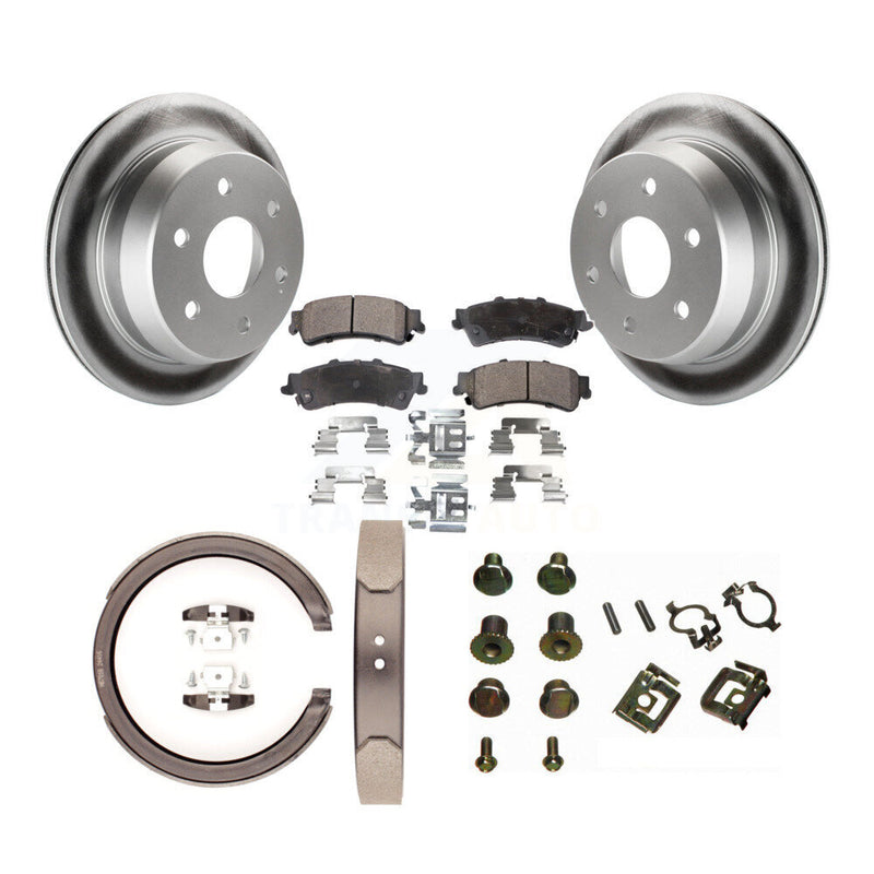 Transit Auto KGF-103845 Disc Brake Kit for 2005-2007 Chevrolet Silverado 1500 Classic, GMC Sierra 1500 Classic and More - Rear