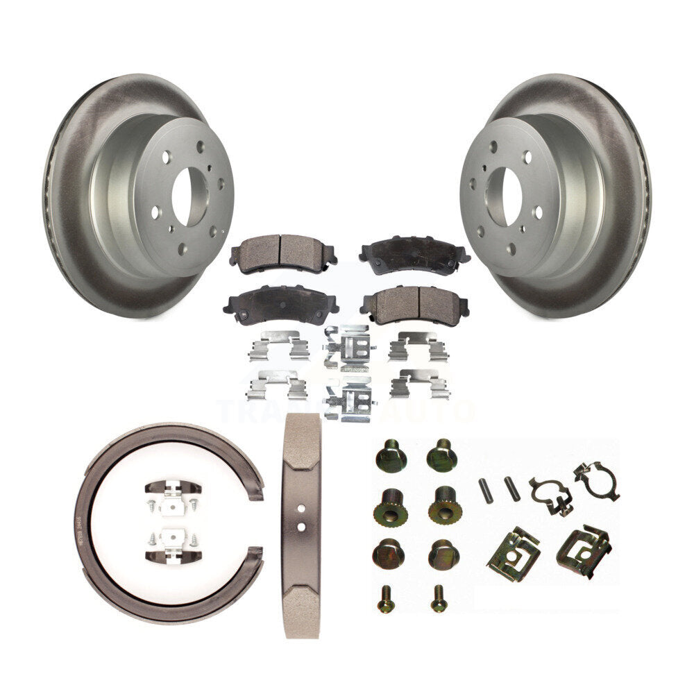 Transit Auto KGF-103846 Disc Brake Kit for 2007 GMC Sierra 1500 Classic - Rear