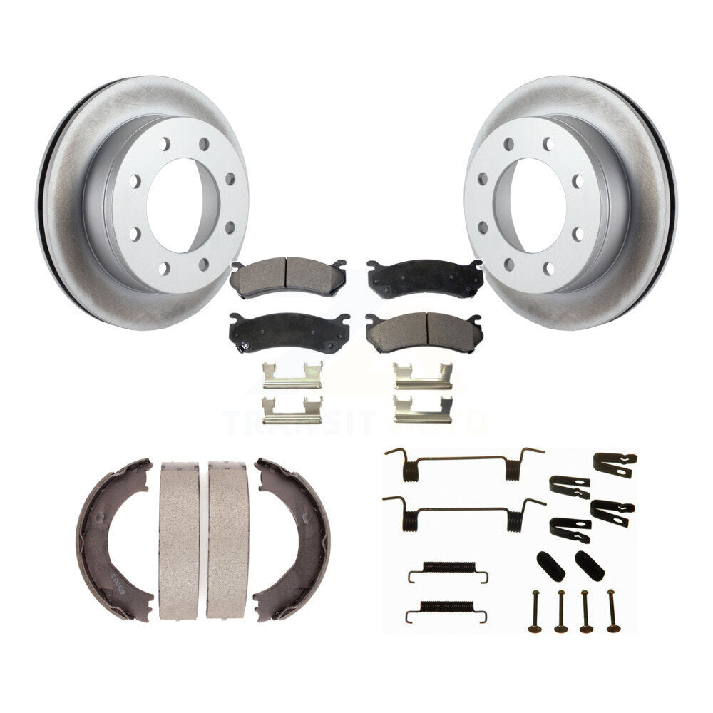 Transit Auto KGF-103849 Disc Brake Kit for 1999-2009 Chevrolet Silverado 1500 HD Classic, Chevrolet Suburban 2500 and More - Rear