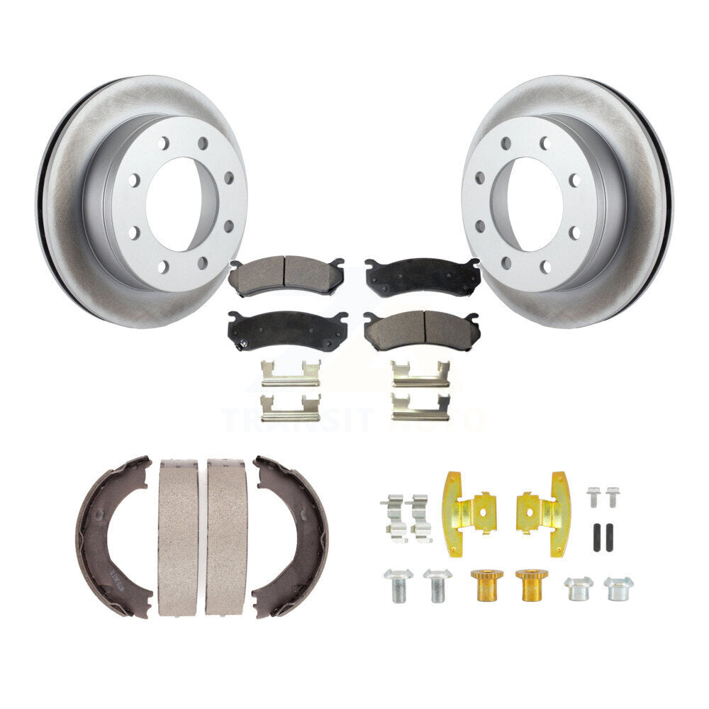Transit Auto KGF-103862 Disc Brake Kit for 2001-2005 Chevrolet Suburban 2500, GMC Yukon XL 2500 and More - Rear