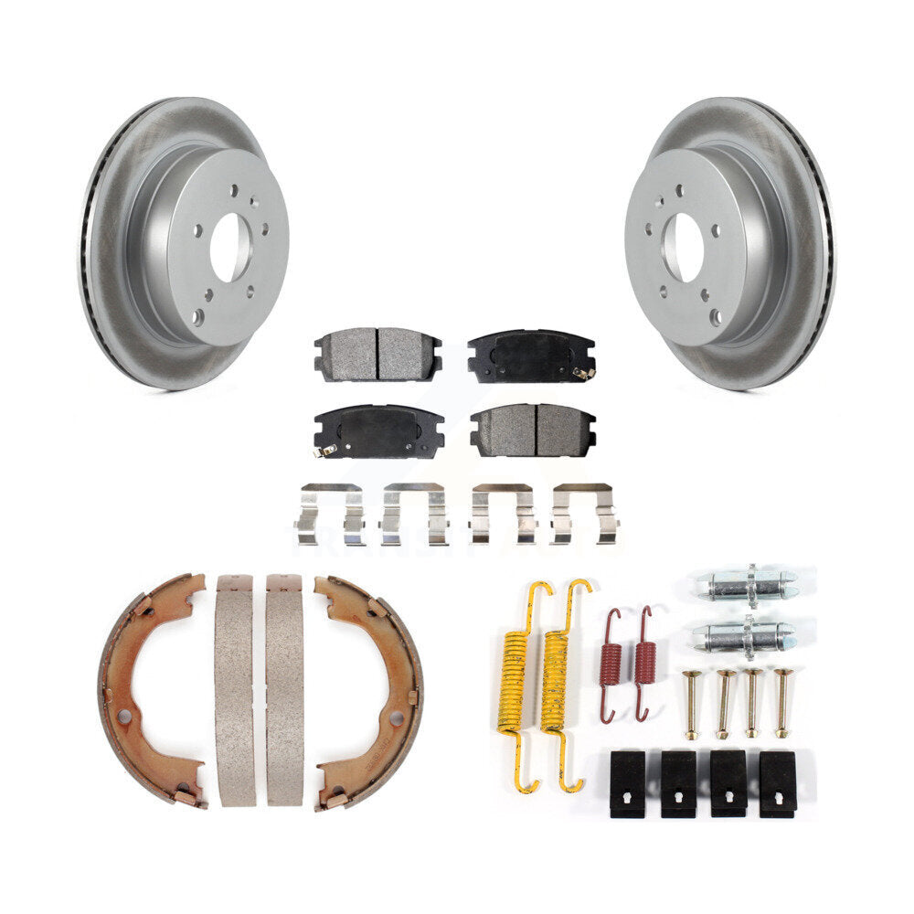 Transit Auto KGF-103868 Disc Brake Kit for 2007-2015 Chevrolet Captiva Sport, Saturn Vue and More - Rear