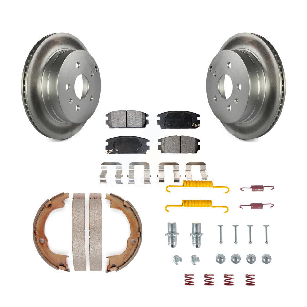 Transit Auto KGF-103869 Disc Brake Kit for 2012-2017 Chevrolet Equinox, GMC Terrain - Rear