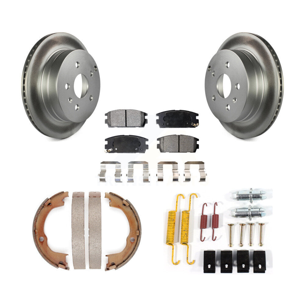 Transit Auto KGF-103870 Disc Brake Kit for 2010-2011 Chevrolet Equinox, GMC Terrain - Rear