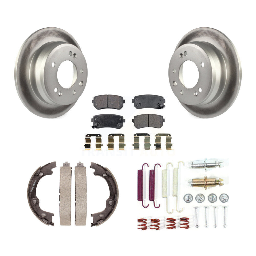 Transit Auto KGF-103871 Disc Brake Kit for 2009-2011 Hyundai Elantra - Rear