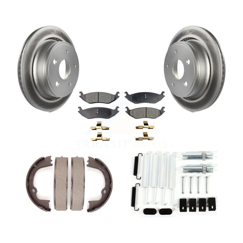 Transit Auto KGF-103874 Disc Brake Kit for 2007-2021 Ram 1500 Classic, Ram 1500 and More - Rear