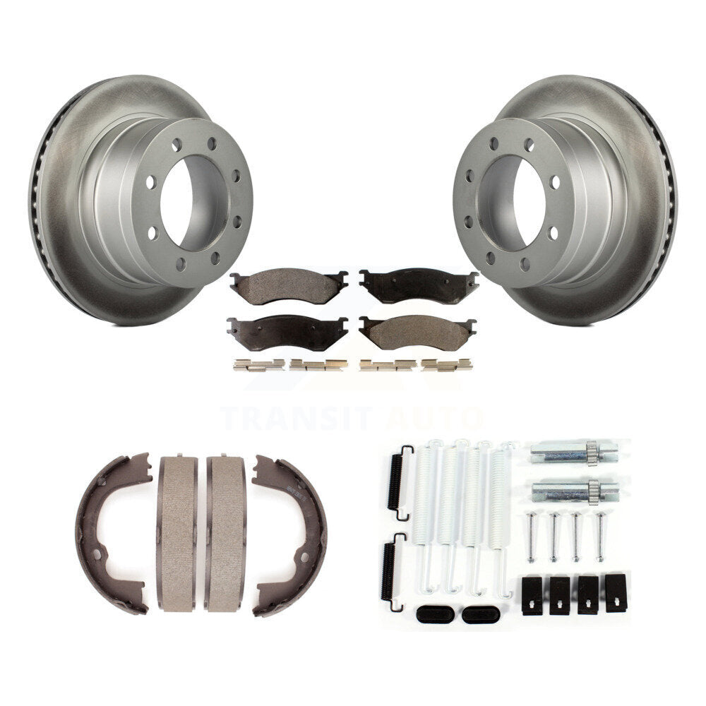 Transit Auto KGF-103876 Disc Brake Kit for 2007 Dodge Ram 1500 - Rear
