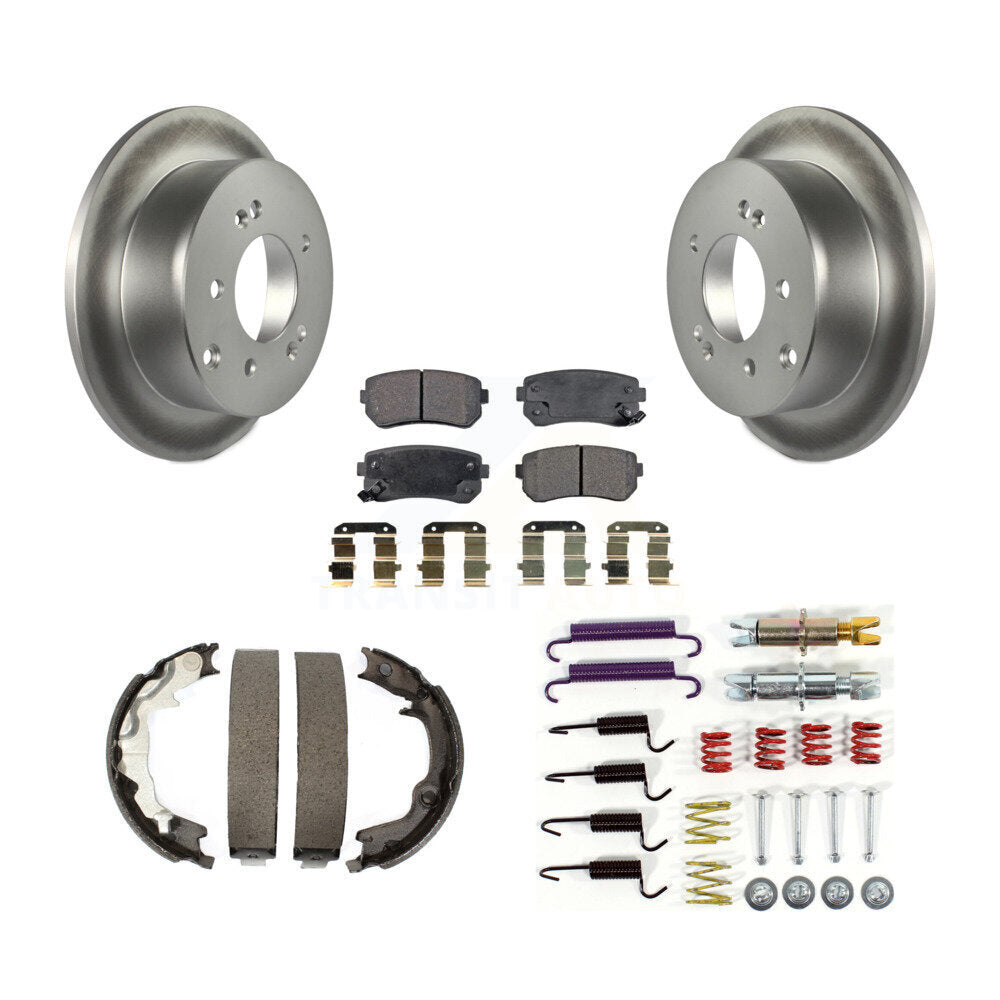 Transit Auto KGF-103879 Disc Brake Kit for 2010-2013 Kia Forte, Kia Forte Koup - Rear