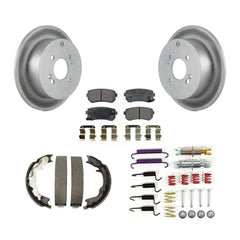 Transit Auto KGF-103880 Disc Brake Kit for 2006-2007 Hyundai Accent, Kia Rio, Kia Rio5 - Rear