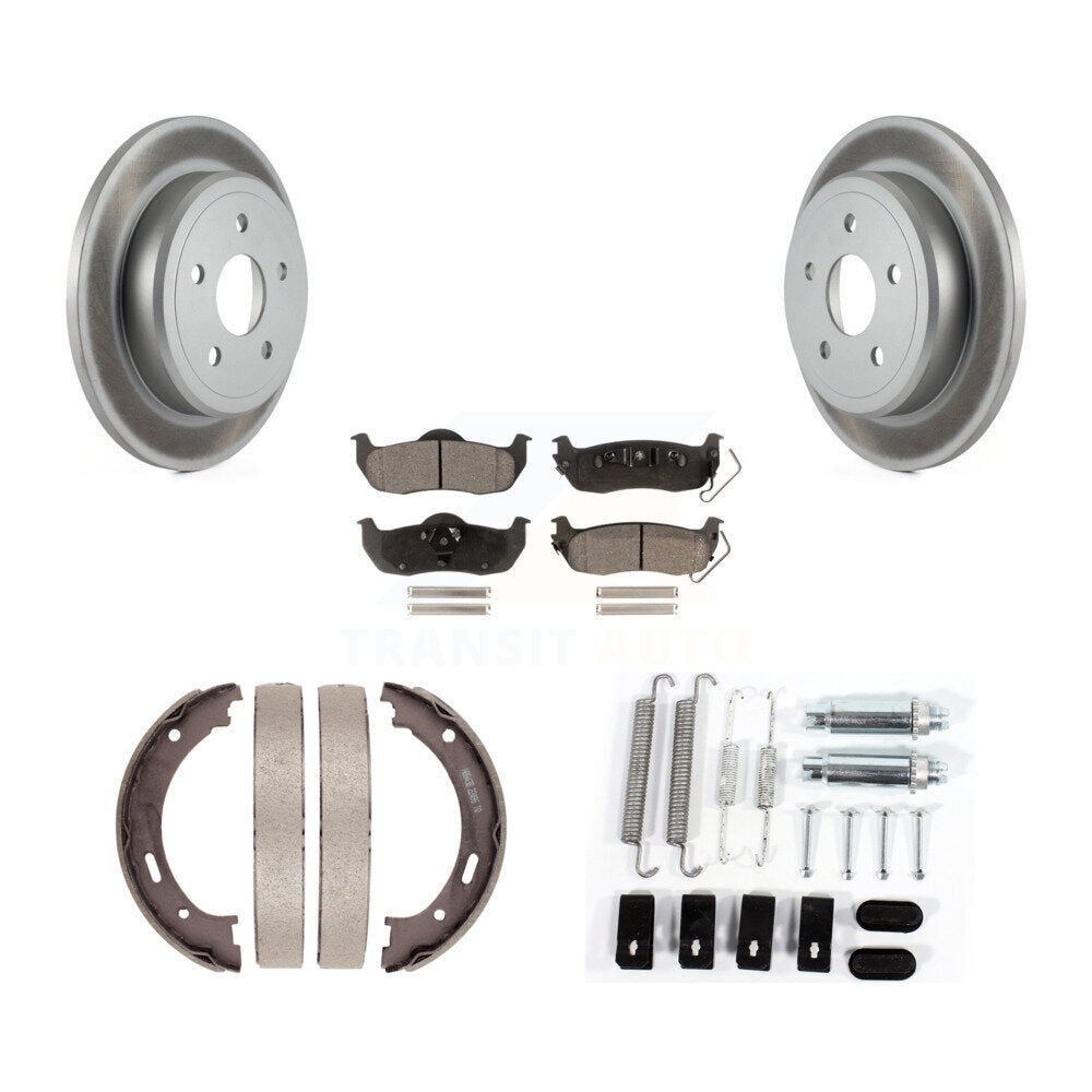 Transit Auto KGF-103881 Disc Brake Kit for 2005-2010 Jeep Grand Cherokee, Jeep Commander - Rear